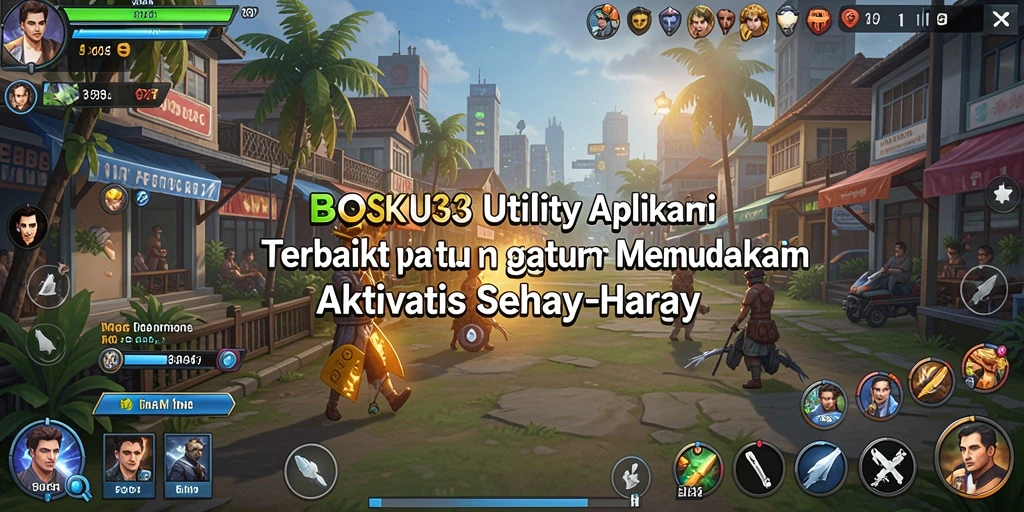Tampilan antarmuka intuitif BOSKU33 yang memudahkan navigasi.