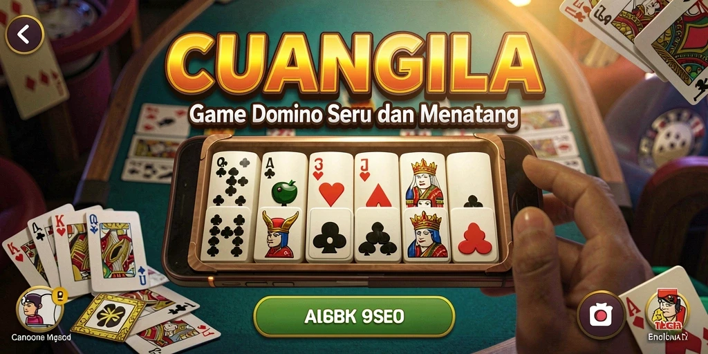 Cuplikan gameplay seru dari CUANGILA yang penuh aksi Domino.