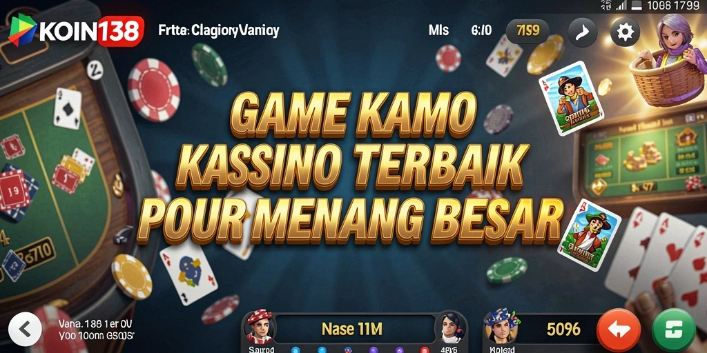 Screenshot gameplay KOIN138 menampilkan keseruan permainan kasino.