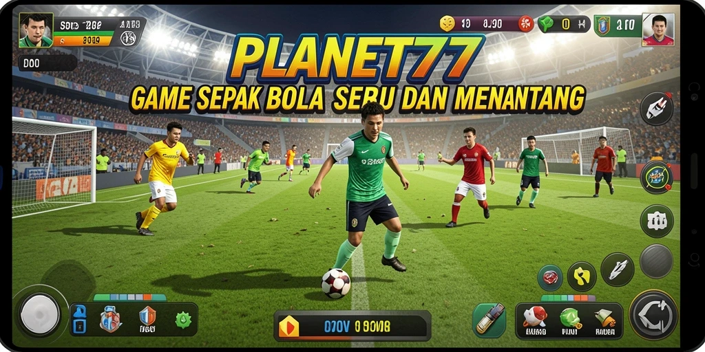 Tampilan gameplay seru dari PLANET77 yang menegangkan.