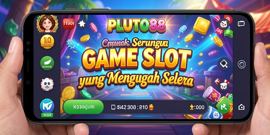 Screenshot gameplay PLUTO88 yang menunjukkan keseruan bermain slot.