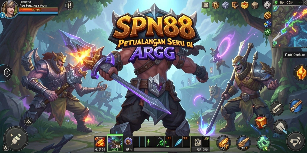 Screenshot SPN88 menampilkan pertarungan seru dalam dunia ARPG.
