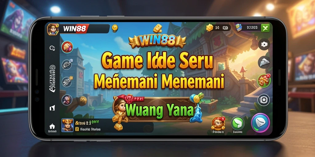 Tangkapan layar gameplay WIN88 menampilkan karakter dalam mode idle yang menarik.