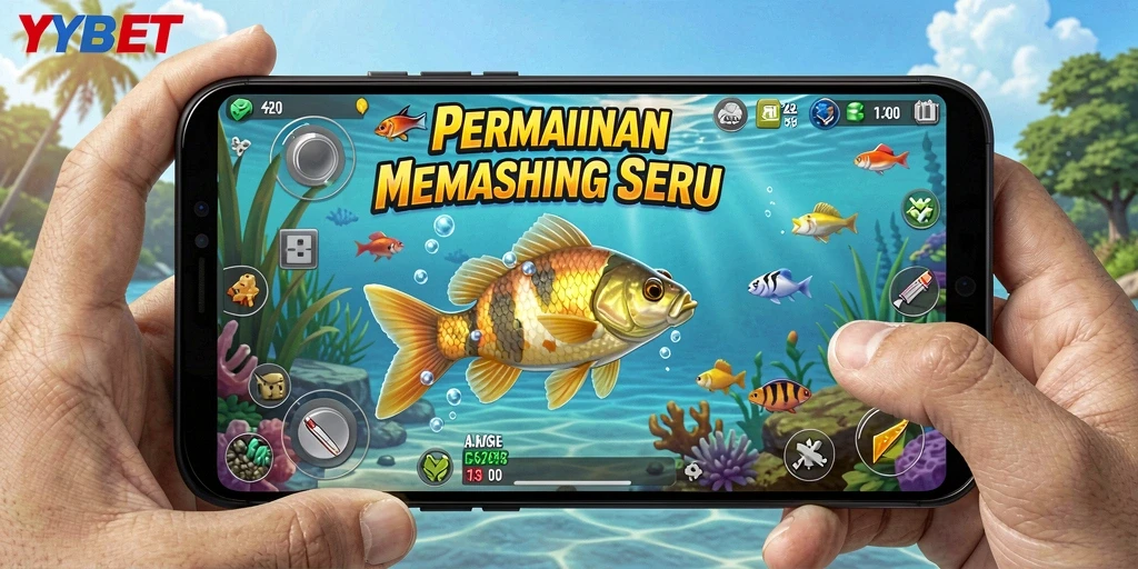 Screenshot YYBET menampilkan aksi memancing yang seru dan grafis yang menawan.